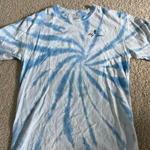 tie dye oversized tee